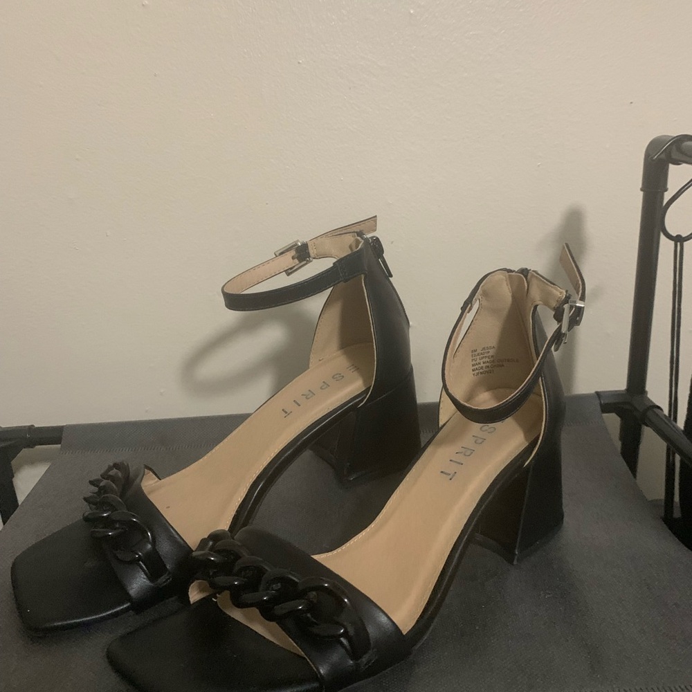 Esprit Black Women's Ankle Strap Sandals